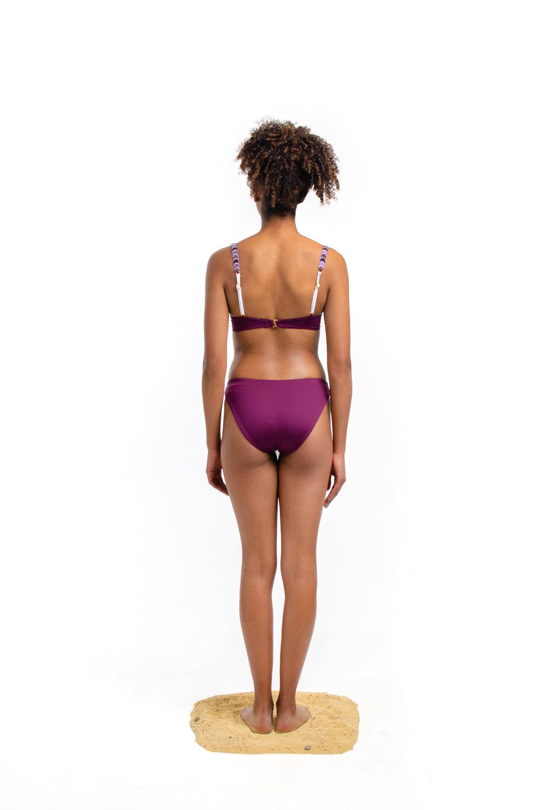 Nuo Bottom Purple - Low Waisted