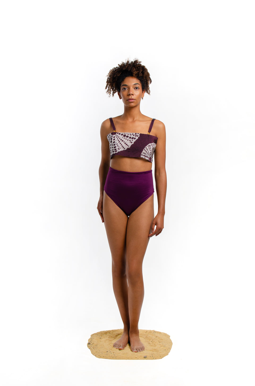 Nuo Bottom Purple - Extra High Waisted