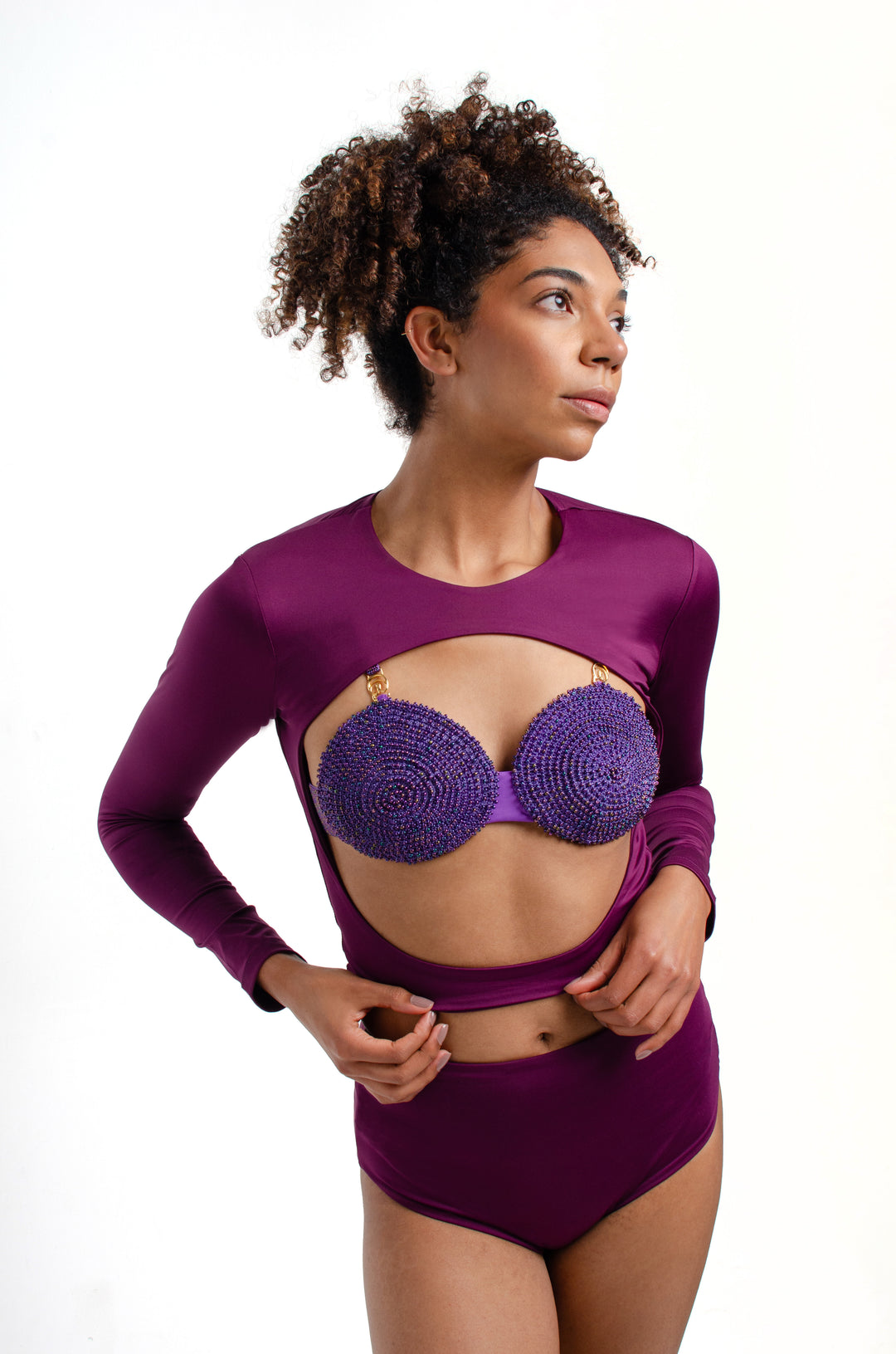 Mika Top Purple