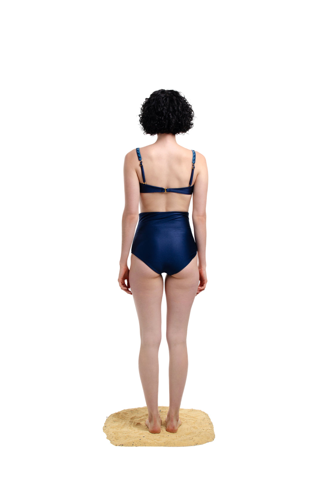 Mae Bottom Navy - Extra High Waisted